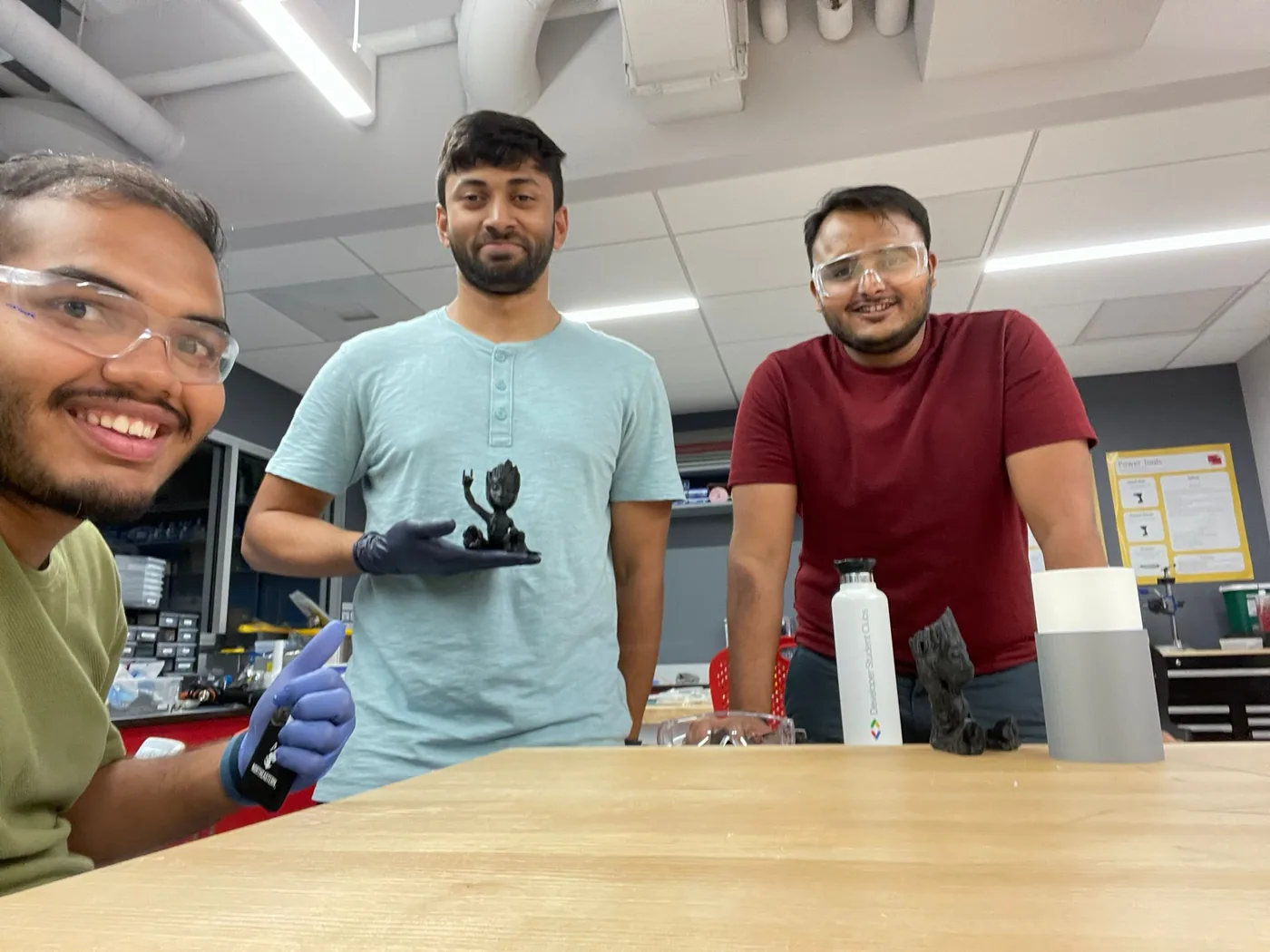 TnG team with prototype